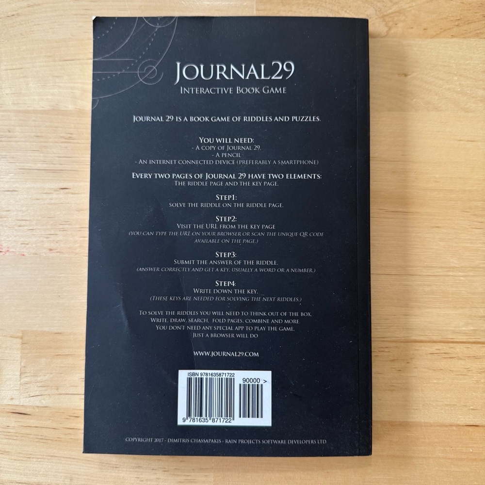 📚BUY 2 GET 1 FREE JOURNAL29 Interactive Book Game - Picture 3 of 6